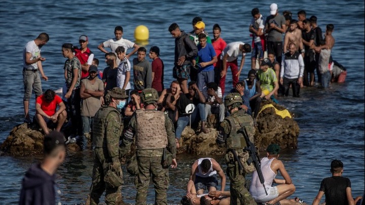 Ισπανία: Κύμα μεταναστών σήμερα στη Θέουτα