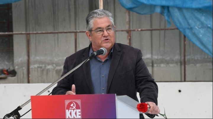 Παρουσία Κουτσούμπα η απεργιακή συγκέντρωση για τον εορτασμό της Εργατικής Πρωτομαγιάς