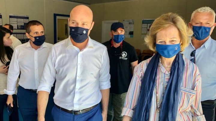 Γ. Αμυράς: Συνάντηση με τη βασίλισσα Σοφία της Ισπανίας