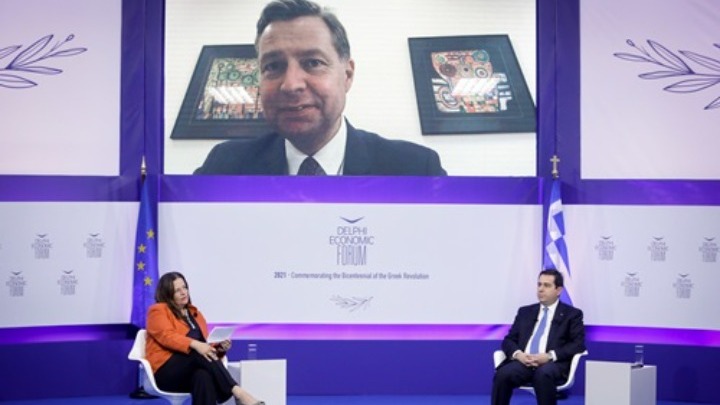 Μηταράκης – Μάγιερ: Συζήτηση για τις προσφυγικές ροές