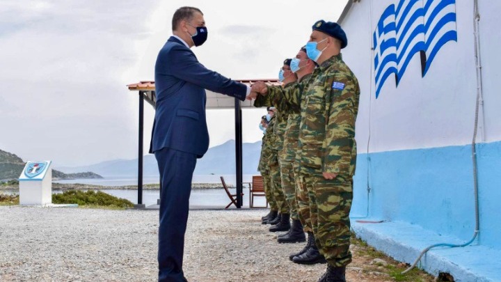 Περιοδεία Αλκιβιάδη Στεφανή σε Πάτμο, Λειψούς, Αρκιούς και Σάμο