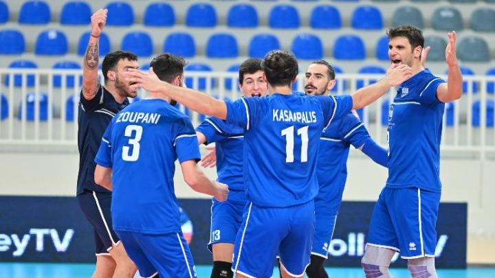 Bόλεϊ: “5/5” η Εθνική, 3-0 το Αζερμπαϊτζάν και προκρίθηκε στο Ευρωπαϊκό