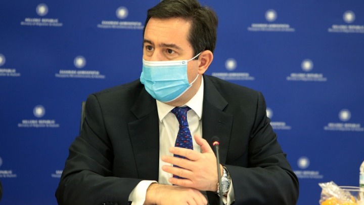 Συνάντηση Μηταράκη με τον νέο ΓΓ Αιγαίου και Νησιωτικής Πολιτικής