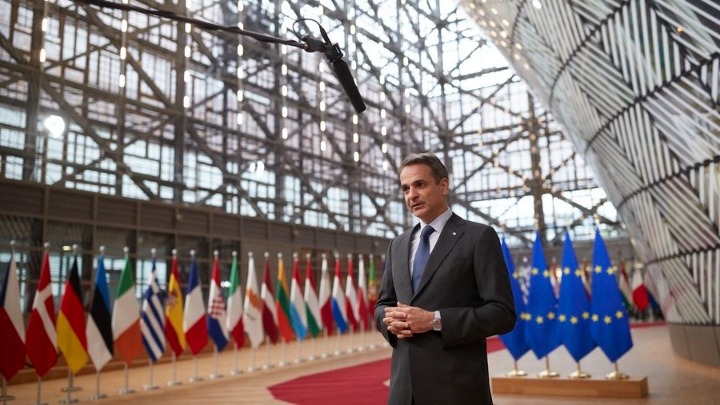 Συνάντηση Μητσοτάκη με τον Λιθουανό Πρόεδρο λίγο πριν τη Σύνοδο Κορυφής