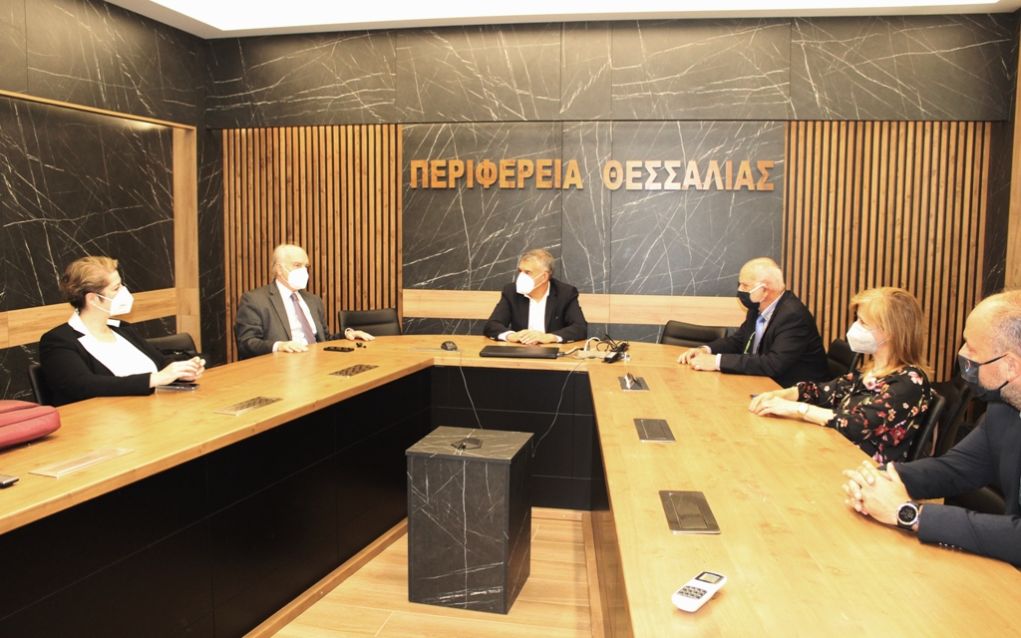 Περιφέρεια Θεσσαλίας: Συνάντηση Αγοραστού με τον Γ.Γ. Επαγγελματικής Εκπαίδευσης, Κατάρτισης και Δια Βίου Μάθησης