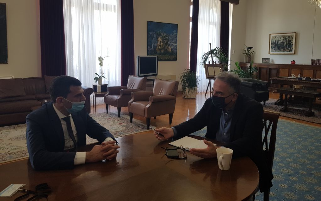 Συνάντηση Καλαφάτη με Σταματίου για τα μισθώματα του ΠΣΑΘ ΗΡΑΚΛΗΣ