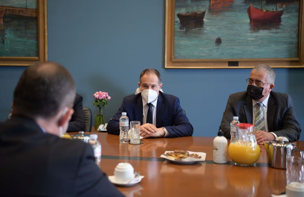 Υπουργείο Ναυτιλίας: Συνάντηση Πλακιωτάκη με τον Εκτελεστικό Διευθυντή της Frontex