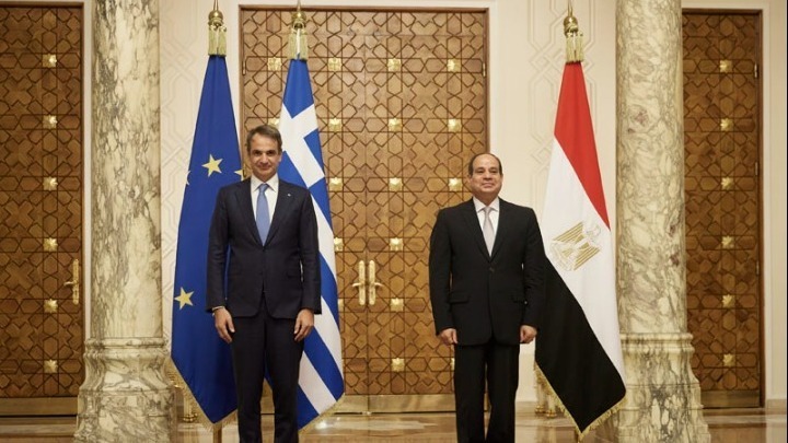 Αίγυπτος: Συνάντηση Μητσοτάκη – Αλ Σίσι – Συμφωνία για οικονομική και στρατιωτική συνεργασία