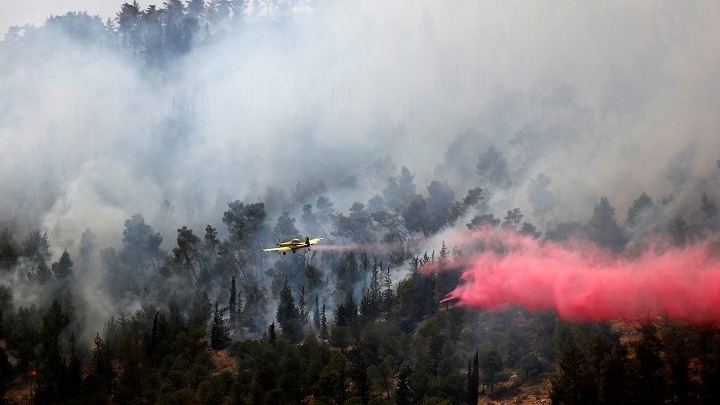 Ιερουσαλήμ: Υπό έλεγχο η μεγάλη πυρκαγιά