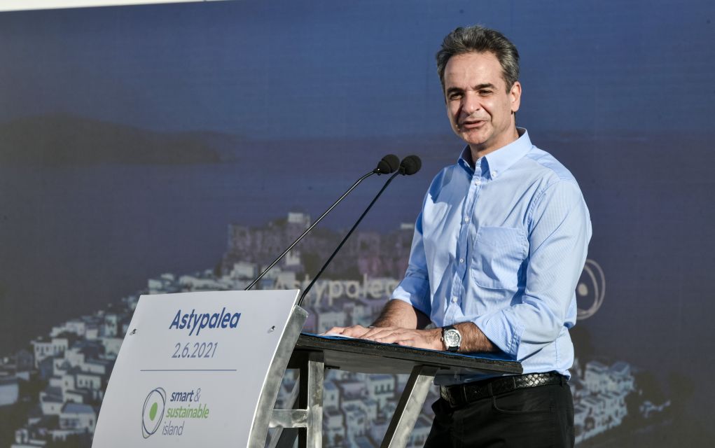 Μητσοτάκης: Αυτό που κάνουμε στην Αστυπάλαια είναι ένα παράθυρο σε ένα καθαρότερο και πιο πράσινο μέλλον