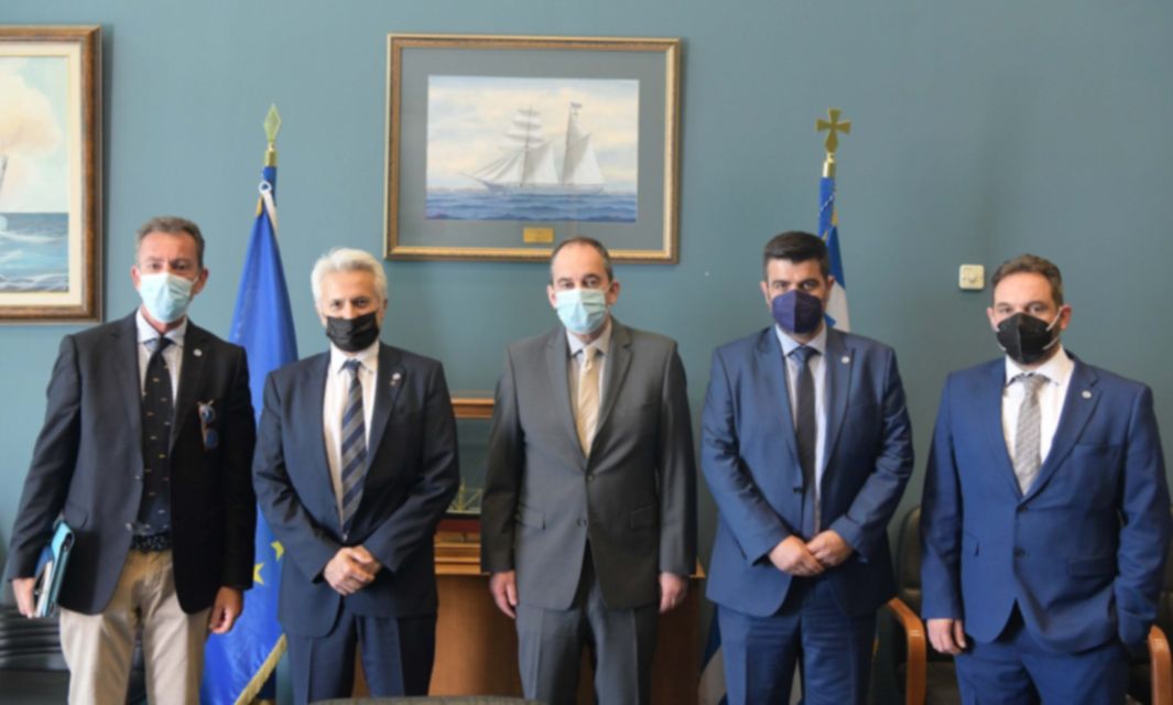 Συνάντηση Πλακιωτάκη με τον πρόεδρο της Διεθνούς Ναυτικής Ένωσης, για δράσεις για ανάπτυξη των λιμανιών (pics)
