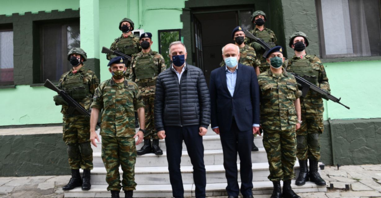 Καλαφάτης από Έβρο: “Αισθάνομαι περηφάνια που βρέθηκα σήμερα στα σύνορα όπου χτυπά πιο δυνατά η καρδιά της Ελλάδας” (pics)
