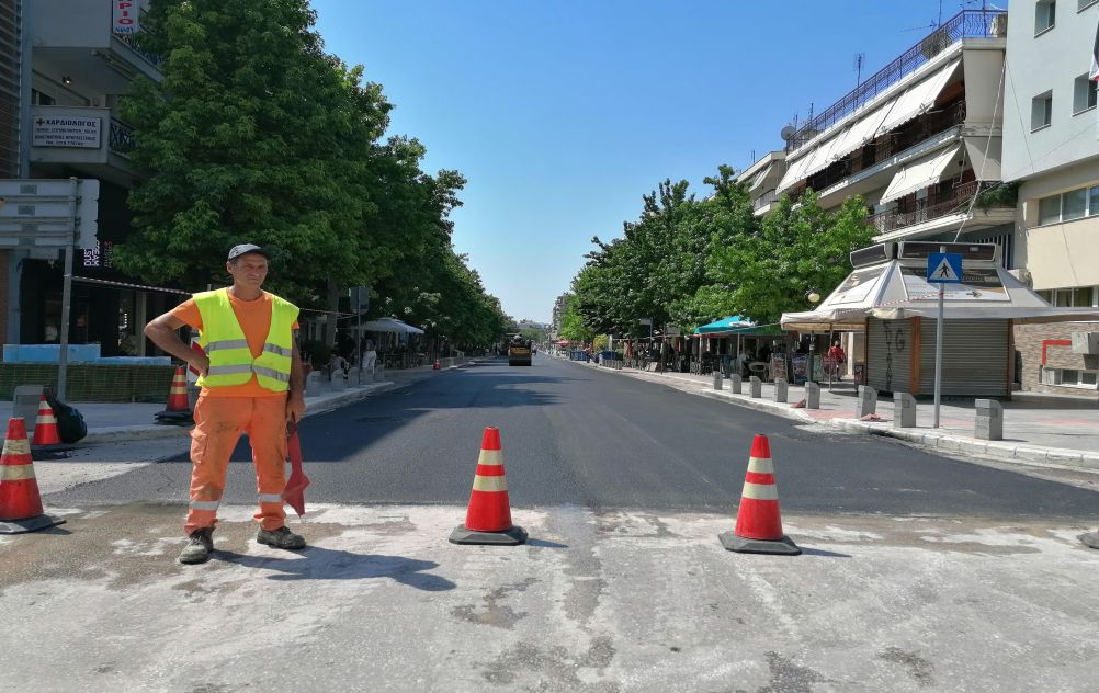 Δήμος Κορδελιού: Ολοκληρώθηκε σημαντικό έργο οδικού δικτύου της οδού Ανδρέα Παπανδρέου