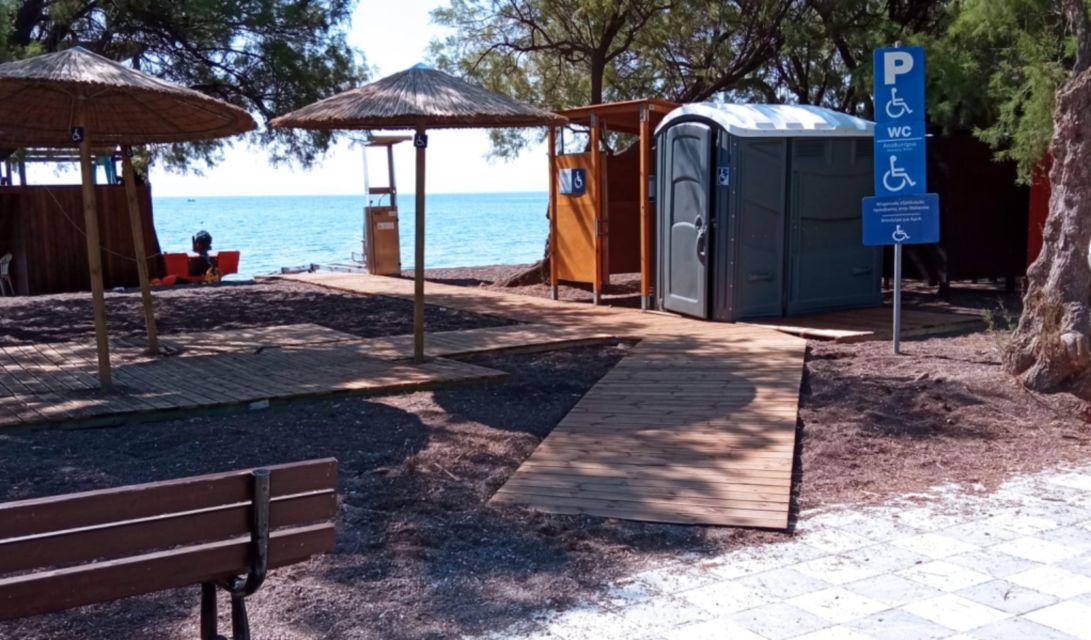 Δήμος Βόλου: Τέσσερις παραλίες είναι απολύτως προσβάσιμες για άτομα με μειωμένη κινητικότητα