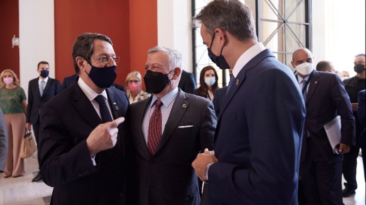 Μητσοτάκης: Η ομιλία του στη Τριμερής Σύνοδο Κορυφής Ελλάδας-Κύπρου-Ιορδανίας (vid)
