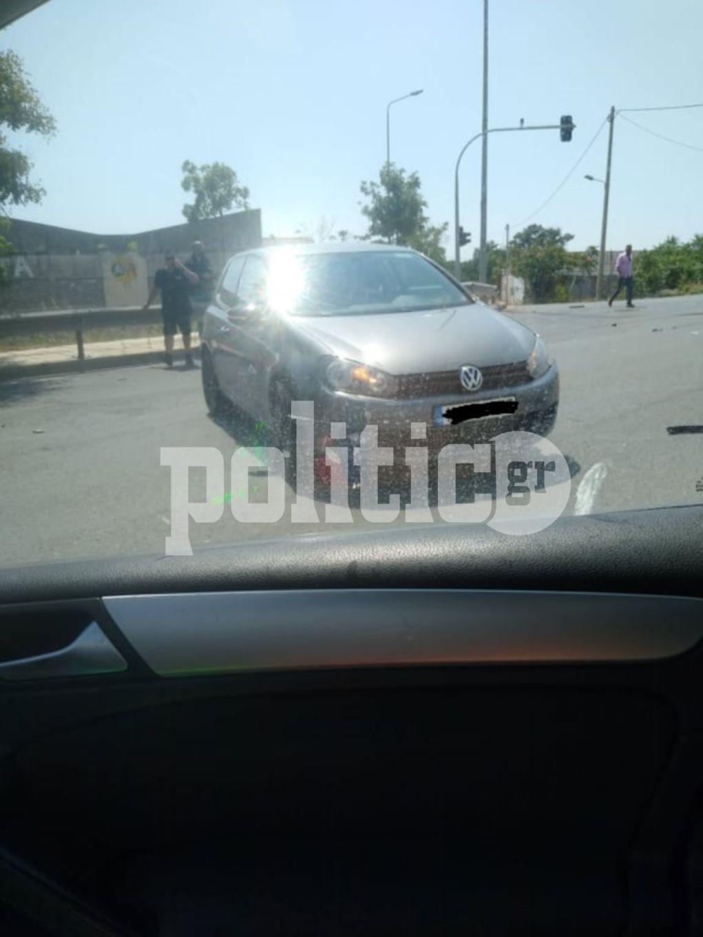 Θεσσαλονίκη: Τροχαίο στην δυτική είσοδο της πόλης (pics)