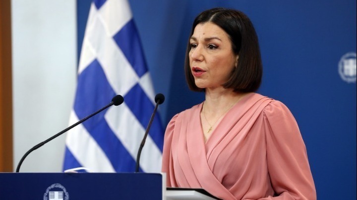 Eνημέρωση από την κυβερνητική εκπρόσωπο, Αριστοτελία Πελώνη σήμερα 01/07 (video)