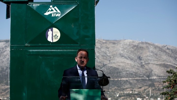 Στ.Πέτσας: Παρών στα εγκαίνια παρατηρητηρίου του πυροφύλαξης στην Παιανία