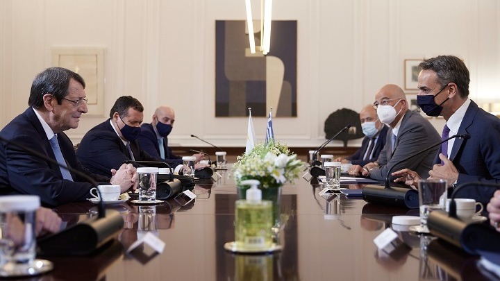Κυρ. Μητσοτάκης: “Στηρίζουμε τις προσπάθειες της Κυπριακής Δημοκρατίας”