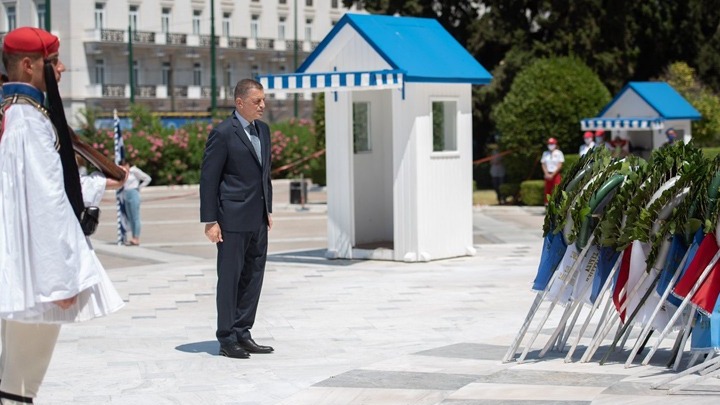 Αλ. Στεφανής: Τίμησε τους πεσόντες της τουρκικής εισβολής στη Κύπρο (εικόνες)