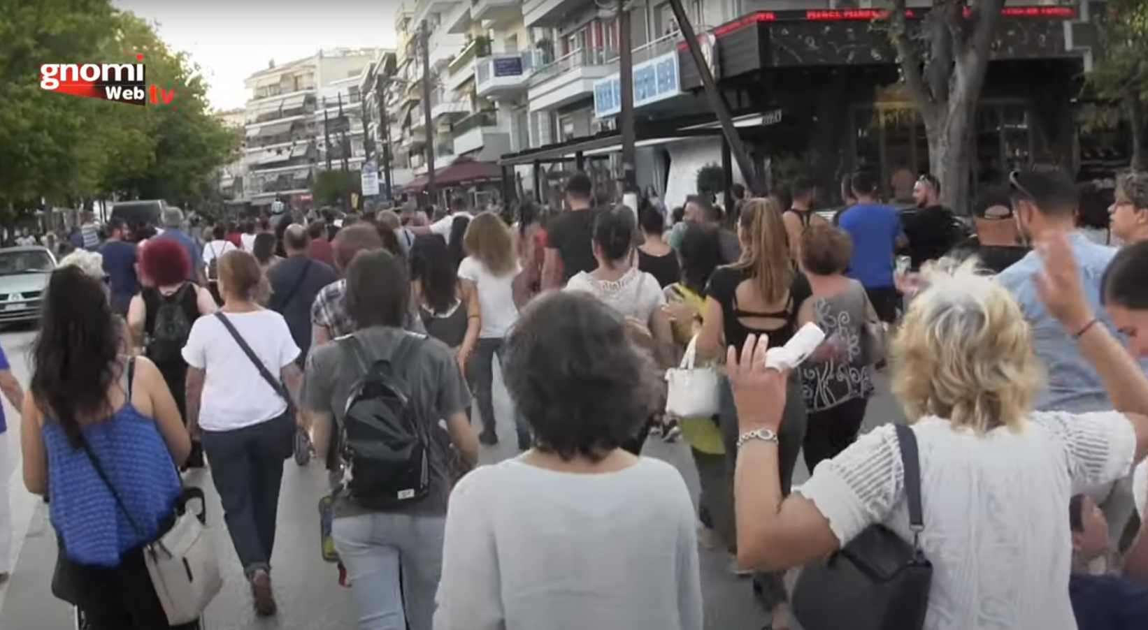 Πορεία διαμαρτυρίας για τον υποχρεωτικό εμβολιασμό και στο Κιλκίς (vid)