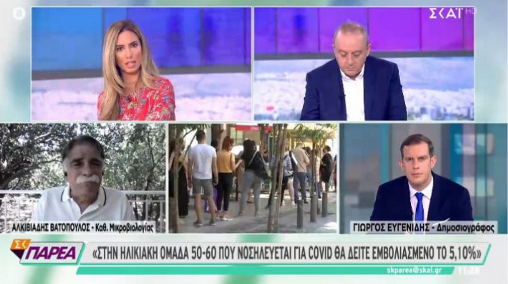 Βατόπουλος: «Έχει εμβολιαστεί μόνο το 12% του παγκόσμιου πληθυσμού»
