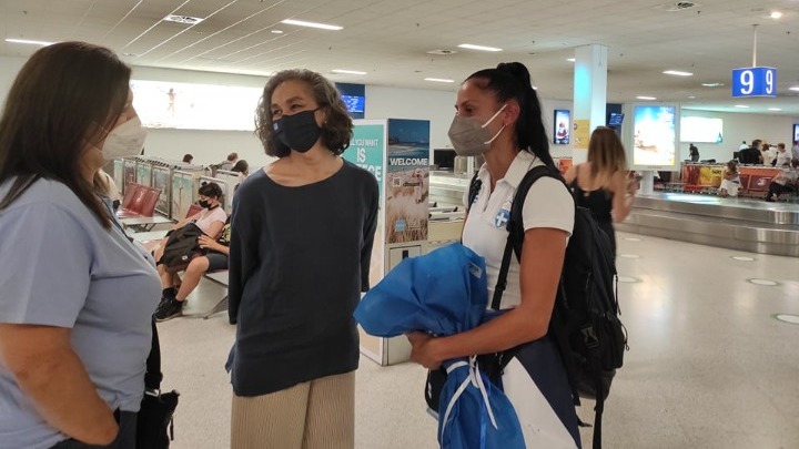 Ολυμπιακοί Αγώνες: Επέστρεψε στην Αθήνα η Πεσιρίδου