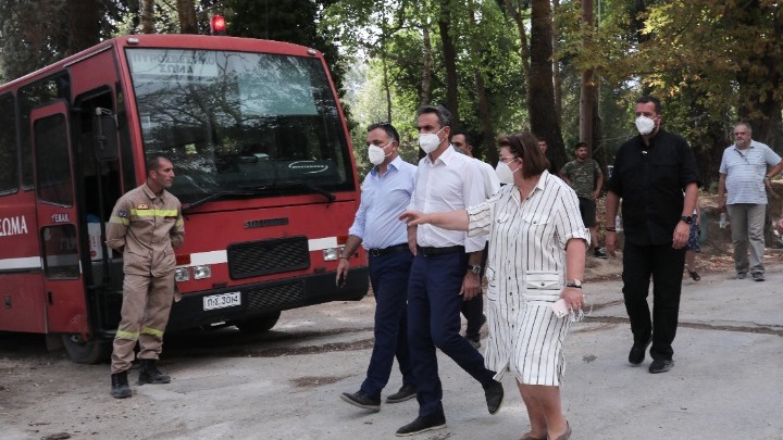 Στο Τατόι Μητσοτάκης και Μενδώνη