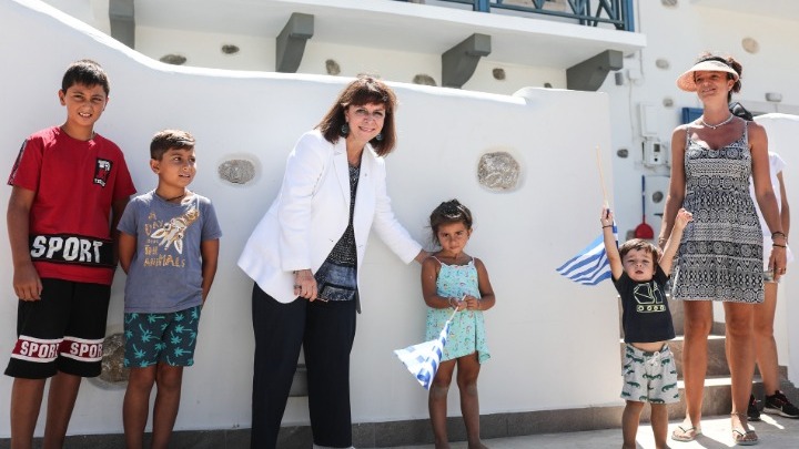 Στην Ψέριμο κάνει επίσκεψη η ΠτΔ