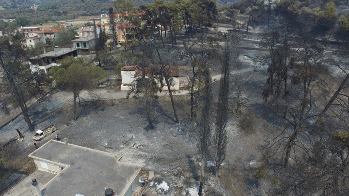 Φωτιά στην Εύβοια: Σε Γαλατσώνα, Ελληνικά και Αγριοβότανο οι φλόγες – Μήνυμα του 112 για εκκένωση περιοχών