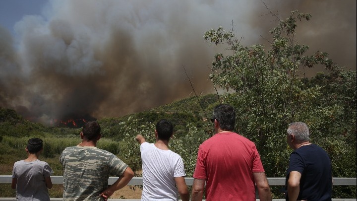 Ηλεία: Τέσσερις πυρκαγιές σε εξέλιξη