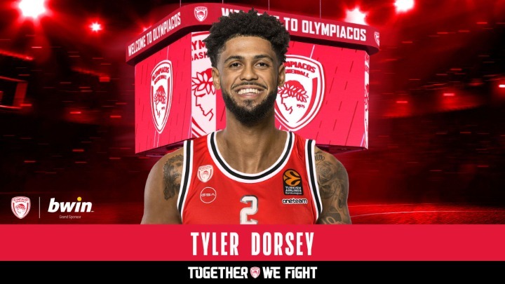 O Ολυμπιακός ανακοίνωσε τον πρώην NBAer Τάιλερ Ντόρσεϊ – Η ανακοίνωση της ΚΑΕ (vid&pic)