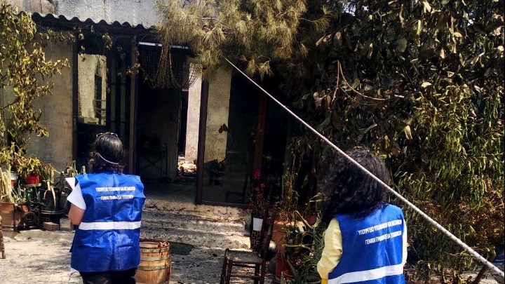 Πυρκαγιές: 1.511 αυτοψίες – 306 σπίτια επικίνδυνα για χρήση