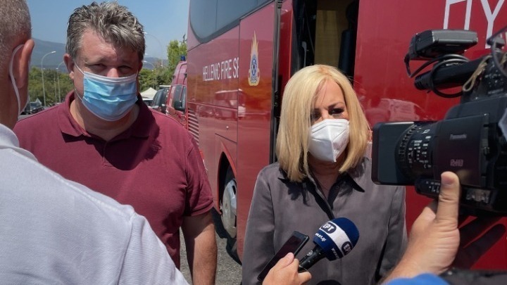 Στην πυρόπληκτη Γορτυνία της Πελοποννήσου θα μεταβεί η Φ. Γεννηματά