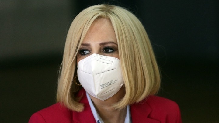 Στο Κέντρο Επιχειρήσεων «Όλυμπος» η Φ. Γεννηματά – Ενημέρωση για την κατάσταση των πυρκαγιών