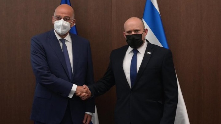 Συνάντηση Ν. Δένδια με τον πρωθυπουργό του Ισραήλ
