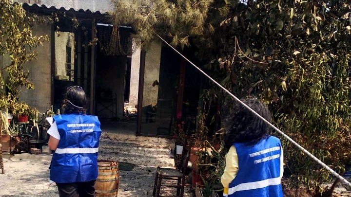 Υπ. Υποδομών: Έλεγχοι κτιρίων στις πυρόπληκτες περιοχές