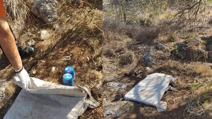 Βρέθηκαν γκαζάκια σε δάσος της Αργυρούπολης (pics)