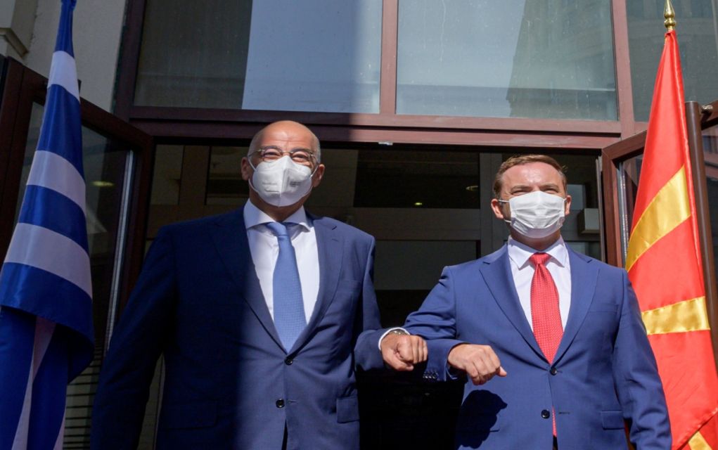 Δένδιας – Ζάεφ: Τι είπαν για την εφαρμογή της Συμφωνίας των Πρεσπών