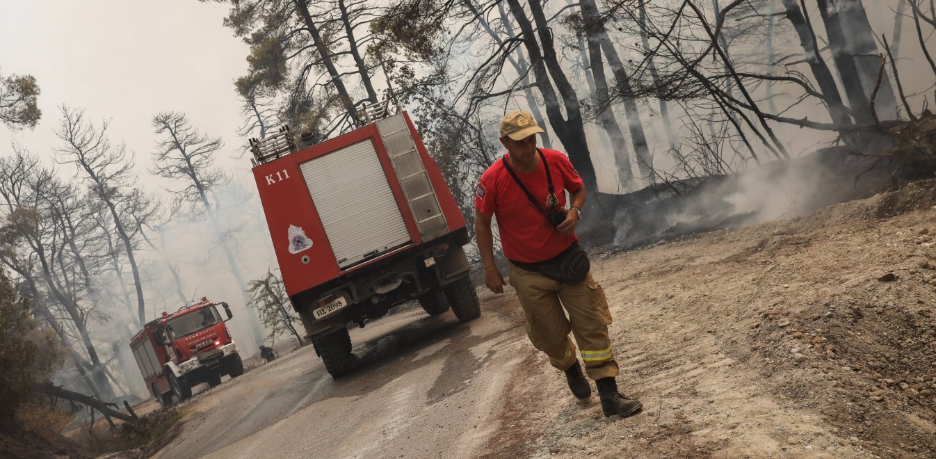 Φωτιά στην Εύβοια: Πολύ μεγάλη αναζωπύρωση στο Κουρκούλι  – Το μέτωπο είναι εκτός ελέγχου