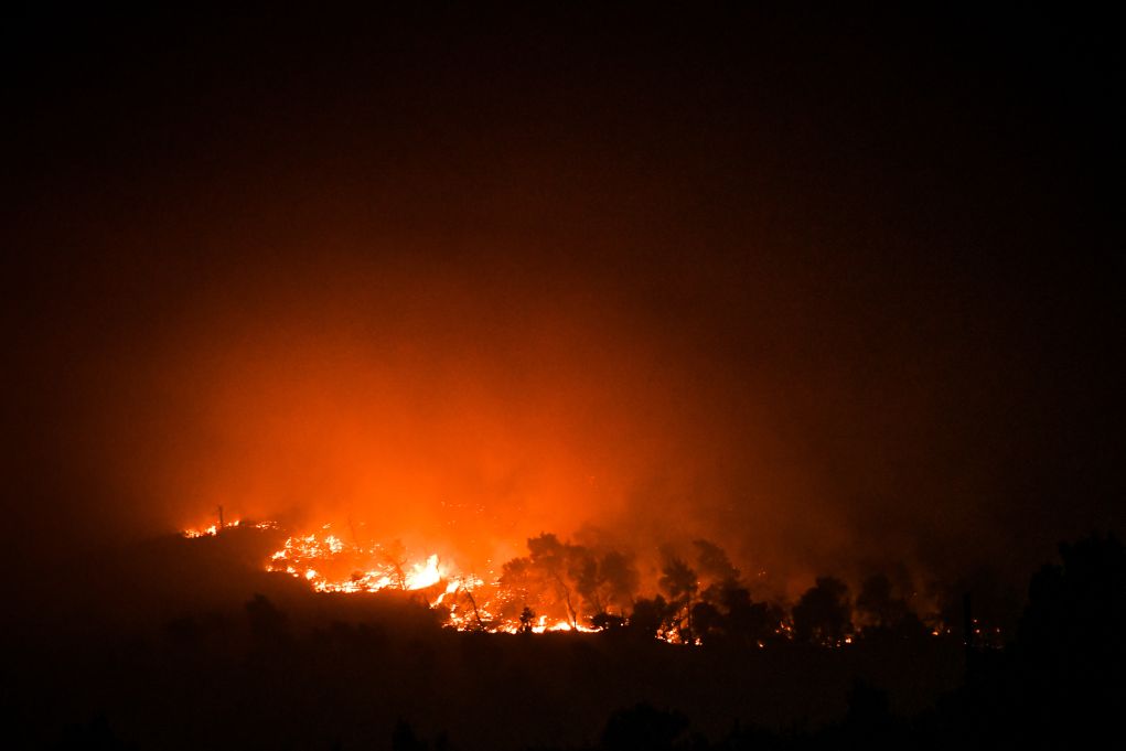 Φωτιά σε αποθήκη τροφίμων στα Διαβατά