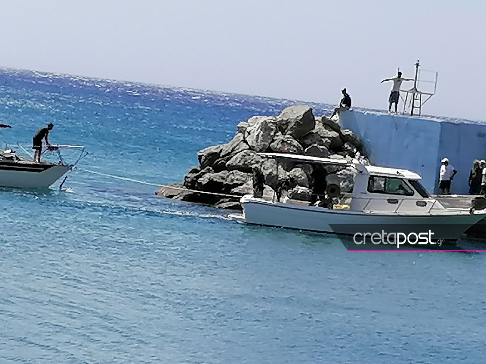 Κρήτη: Έφτασαν από τη Τουρκία με ιστιοφόρο και ζητούν πολιτικό άσυλο