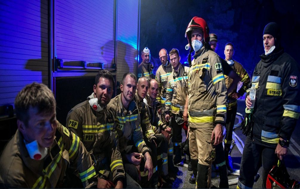 Τι είπαν οι Πολωνοί πυροσβέστες για τις φωτιές