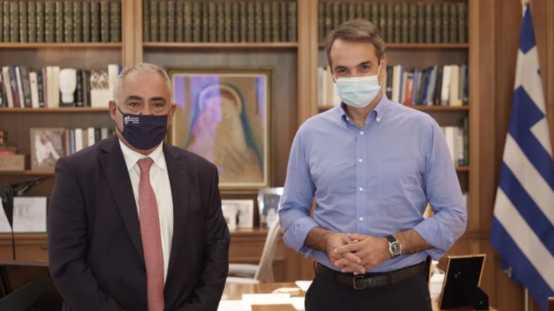 Συζήτησαν για τις πυρόπληκτες επιχειρήσεις Μητσοτάκης – Χατζηθεοδοσίου