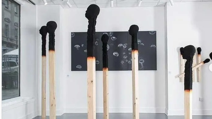 Λονδίνο: Η έκθεση του Wolfgang Stiller «Άνθρωποι-σπίρτα» μέχρι τις 21 Σεπτεμβρίου