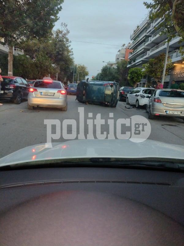 Θεσσαλονίκη: Τροχαίο ατύχημα στη Σοφούλη της περιοχής Καλαμαριάς