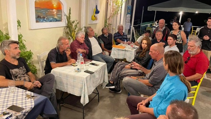 ΜέΡΑ24: Επίσκεψη στην Βόρεια Εύβοια και μήνυμα για κοινή πάλη με τους κατοίκους