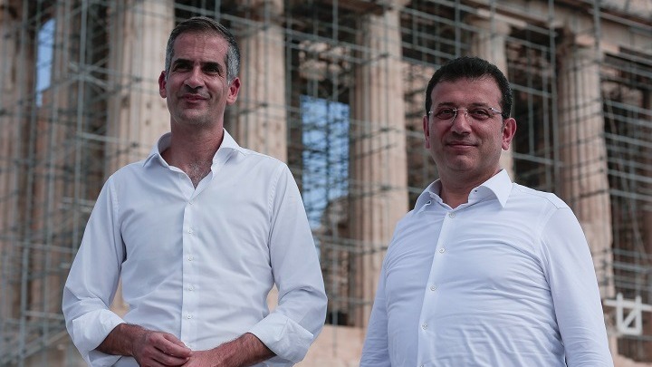 Ακρόπολη: Επίσκεψη Κ. Μπακογιάννη – Ε. Ιμάμογλου