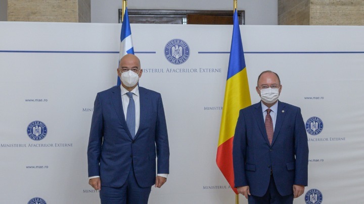 Ν.Δένδιας από Ρουμανία: Δεν θα επιτραπεί η εργαλειοποίηση των μεταναστευτικών ροών
