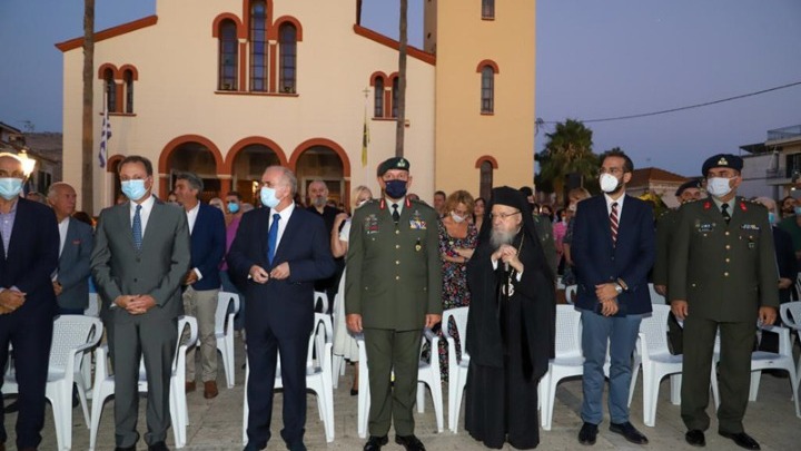 Έκανε τα αποκαλυπτήρια της προτομής του Γεωργίου Καραϊσκάκη στο Αιτωλικό ο αρχηγός ΓΕΕΘΑ
